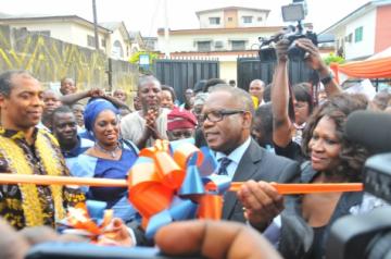 The inauguration of the Kalakuta Museum