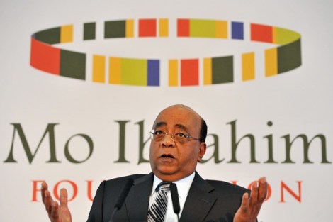 Sudan-born telecom entrepreneur, Mo Ibrahim