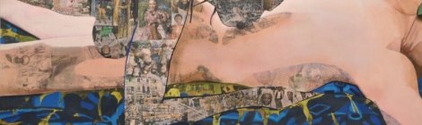 "Thread" by Njideka Akunyili.