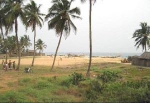 Coast between Ouidah and Cotonou