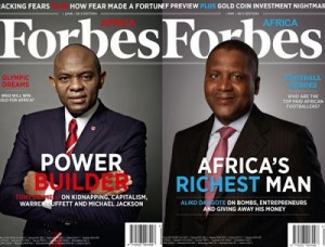Nigerian business entrepreneurs, Tony Elumelu and Aliko Dangote have promoted capitalism and investment throughout Africa.
