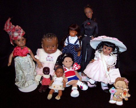 Antique black dolls