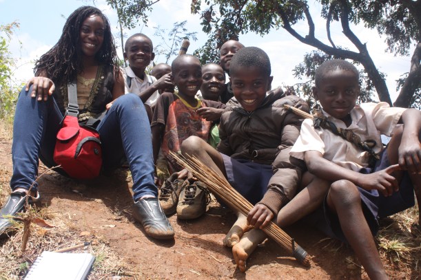 When I decided to join the kids up a slope on the Uluguru Mountains, I didn't think it would be so wonderful! (Morogoro, Tanzania)