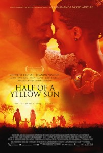 Based off the bestselling book, Half of A Yellow Sun stars Chiwetel Ejiofor and Thandi Newton