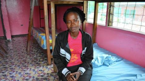 Konah Kupee, who survived Ebola but lost her husband, daughter and other family members to the disease, is determined to help children orphaned by the virus in Liberia. (Robyn Dixon / Los Angeles Times)