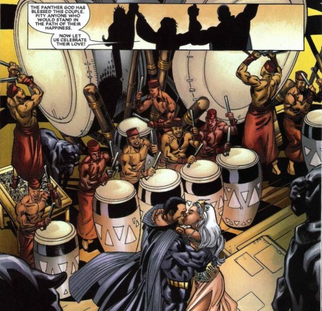 Storm and Black Panther 
