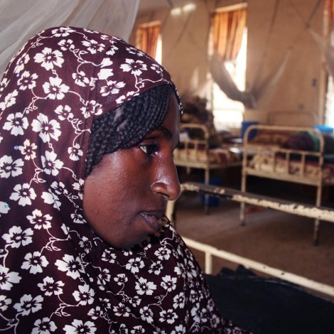 Aminu Bello developed a fistula after giving birth to five stillborn babies. Photo by Chika Oduah