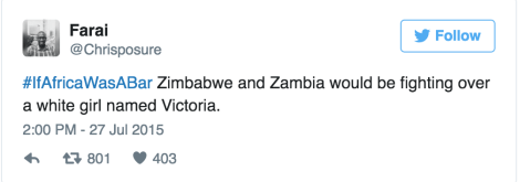 IfAfricaBar Zimbabwe Zambia