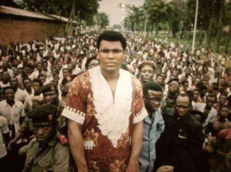 Muhammad Ali in Zaire in 1974 