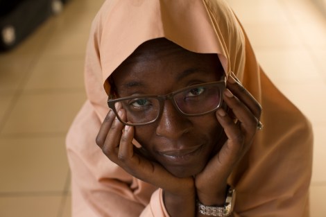 Azeenarh Mohammed, a resident of Abuja Nigeria, grew up wearing the hijab. She describes herself as a strong believer in Islam as well as queer. Photo by Chika Oduah. November 23, 2016. ABUJA, NIGERIA